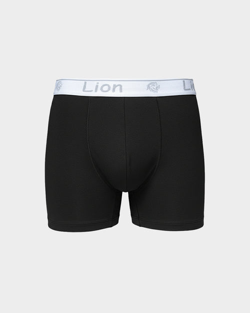 boxer-noir-ceinture-blanche-cotton-maroc-front