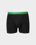 boxer-noir-ceinture-rouge-vert--cotton-maroc-front