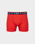 Boxer en cotton Premium en Rouge & Ceinture en Polyamide